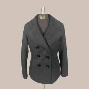 Michael Kors Women Dk Grey Wool Coat